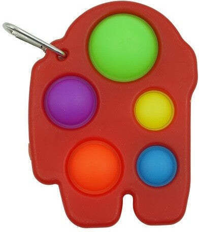 Among Us Pop it Fidget Πλαστικό Κόκκινο