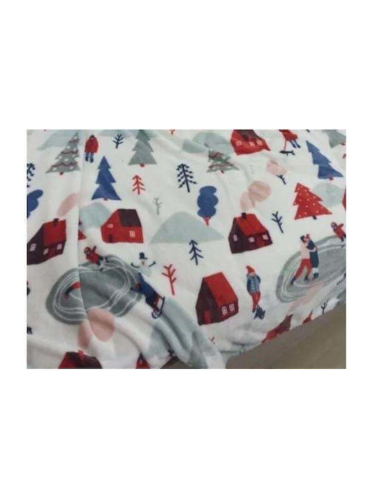 Heinner Κουβέρτα Fleece Μονή 150x200εκ. Πολύχρωμη
