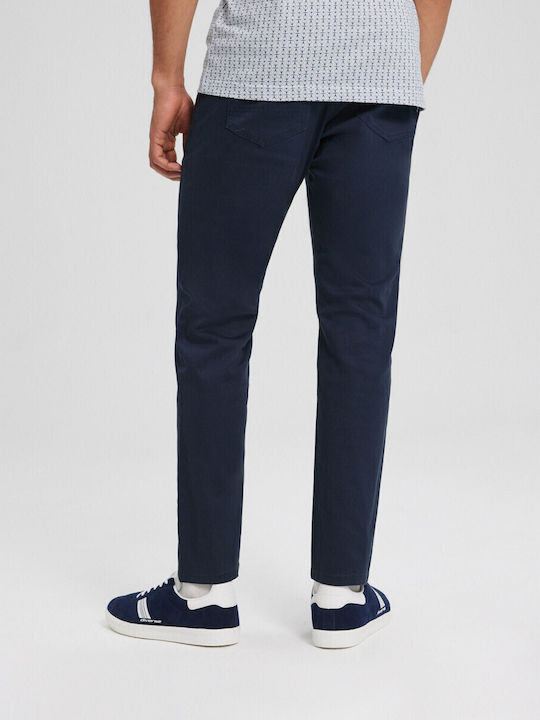 Παντελόνι σε Slim Εφαρμογή Navy
