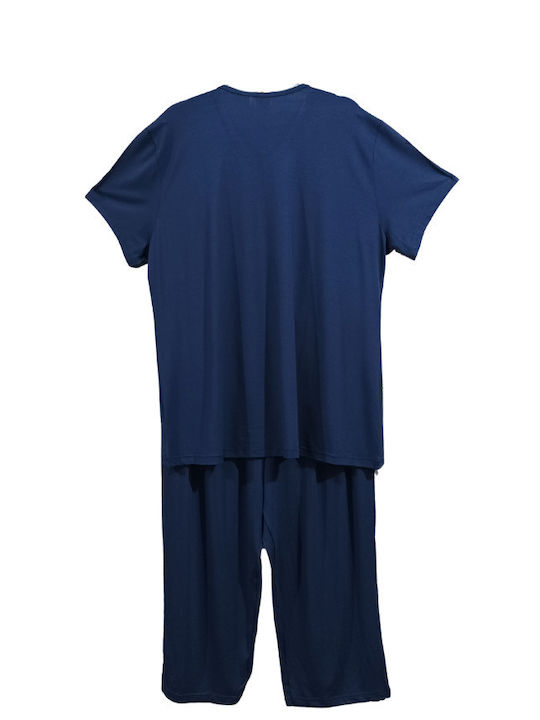 Dustin Summer Women's Pyjama Set Blue