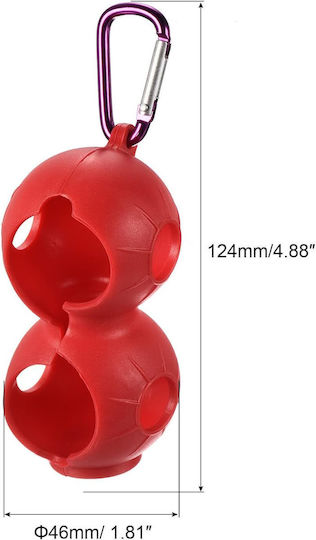 Silicone Golf Ball Grabber Golf Accessory Golfers Red