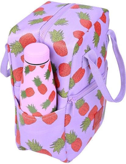 Estia Insulated Bag Handbag Save The Aegean 7 liters Tropic Tango L20 x W14 x H27cm