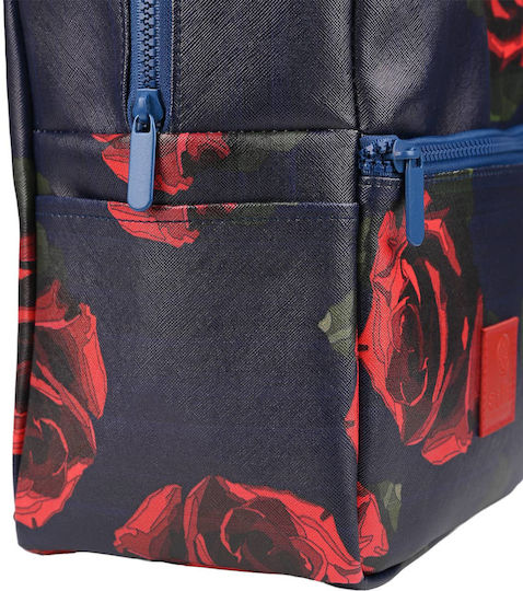Estia Insulated Bag Handbag Save the Aegean 7 liters Electric Roses L21.5 x W14 x H27cm