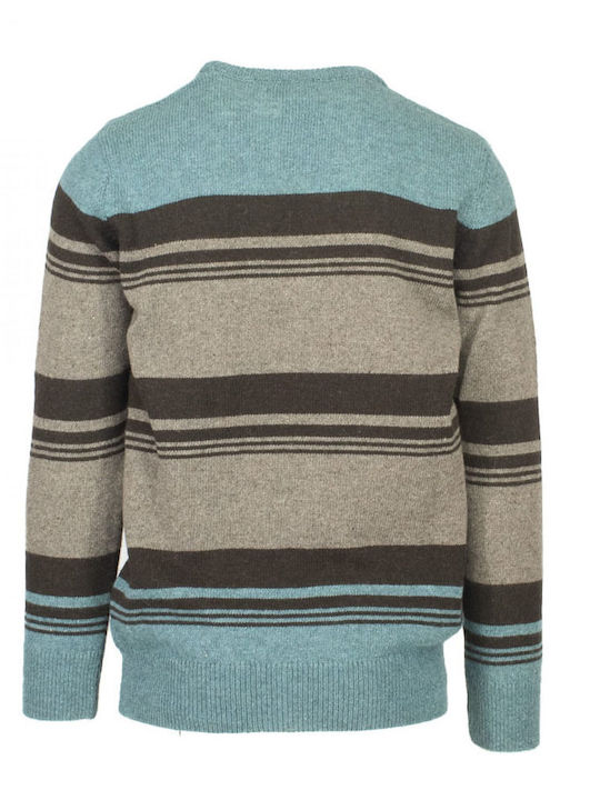 New York Tailors Men's Long Sleeve Sweater Turquoise