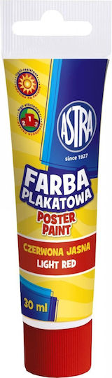 Astra Tempera Farben Light Red in Röhre 30ml 1Stück