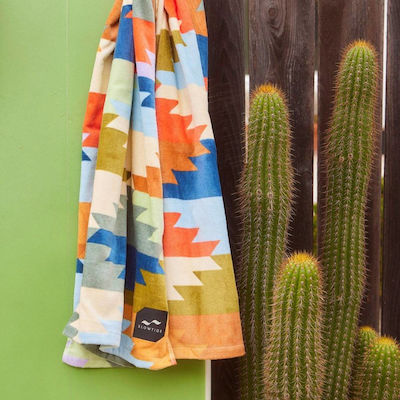 Slowtide Beach Towel Orange 152x76cm. Peach