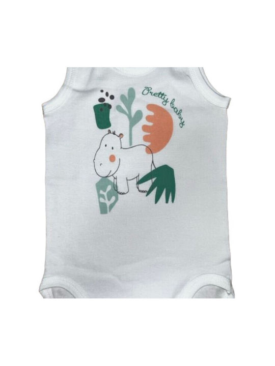 Pretty Baby Baby Bodysuit White