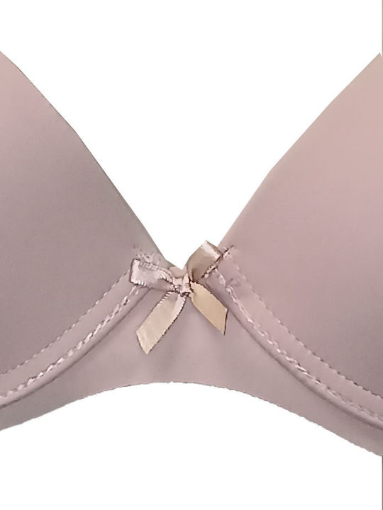 Bra with Light Padding Underwire Beige