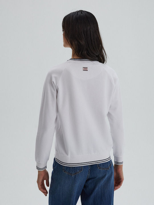 Diverse System Terka Women's Long Sweatshirt White.