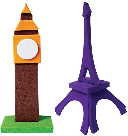 Детски Пъзел 3d Monuments 100бр Imagimake