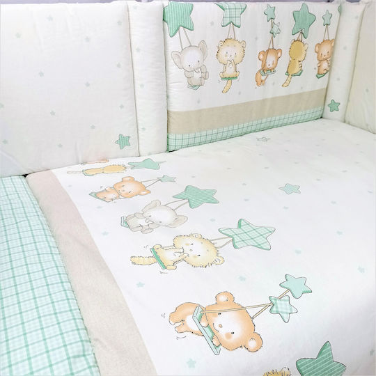 Baby Star Baby Crib Bedding Set Balance 6pcs Multicolour Baby Star Baby Crib Bedding Set Balance 6pcs Multicolour