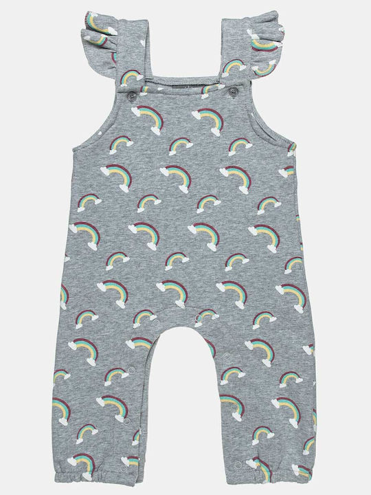 Alouette Tender Comforts Baby Bodysuit Set Long-Sleeved Gray 2pcs
