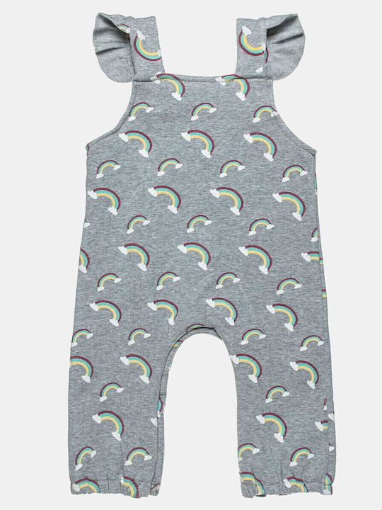 Alouette Tender Comforts Baby Bodysuit Set Long-Sleeved Gray 2pcs