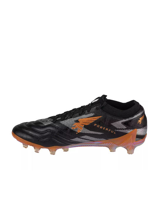 Joma Powerful Cup FG Niedrig Fußballschuhe mit Stollen Schwarz