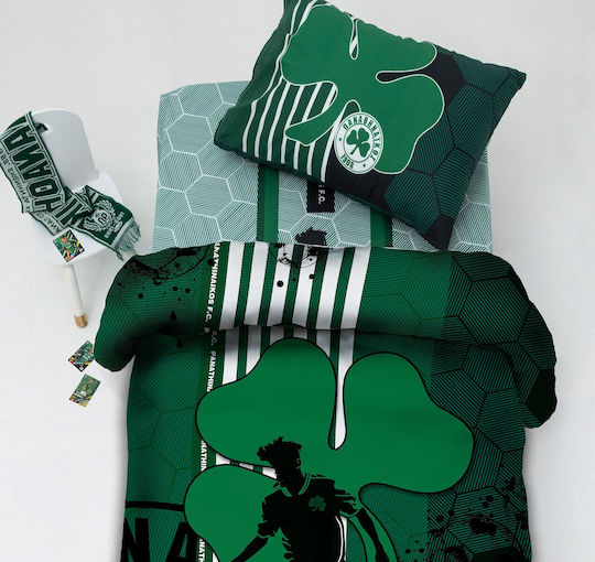 Palamaiki Semi Double Set PAO31 Green 170x260cm Palamaiki Semi Double Set PAO31 Green 170x260cm