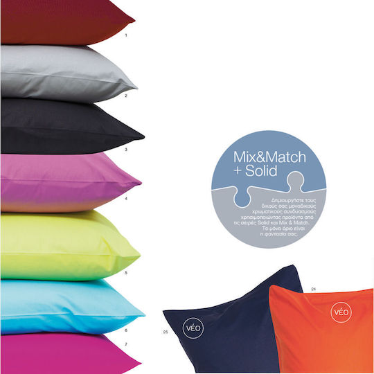 Borea Double with Elastic Band Solid Turquoise 160x200cm