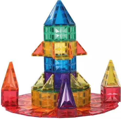 Cleverclixx Magnetisches Bau- und Konstruktionsspielzeug Für Kinder Ab 3 Jahren