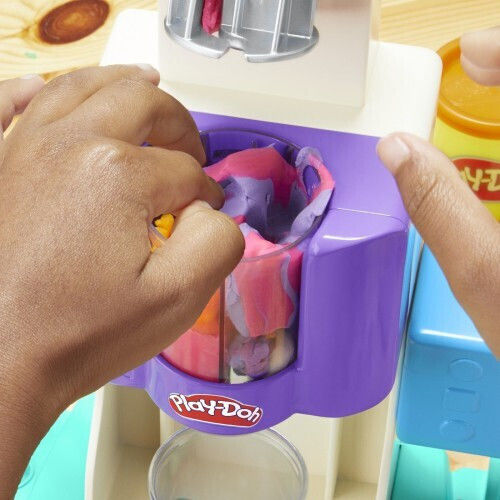 Hasbro Play-Doh Plasticine - Rainbow Swirl Ice Cream Game for Ages 3+, 5 Pieces