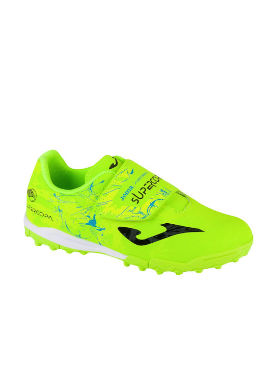 Joma Super Copa Jr Kids Molded Soccer Shoes Green