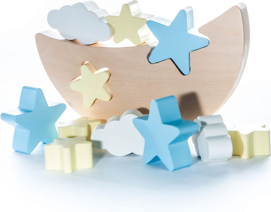 Balance Game Moon Stars Clouds