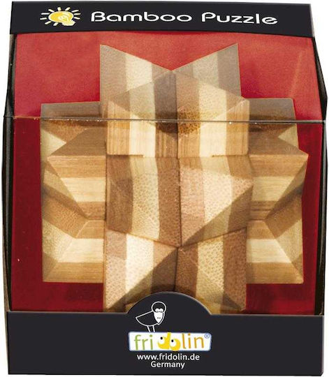 Wooden Bamboo Star Iq Logic Game