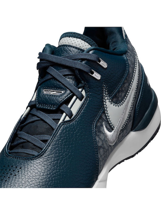 LeBron NXXT Gen AMPD Ниски Баскетболни обувки Armory Navy / Sail / Metallic Silver / Light Silver