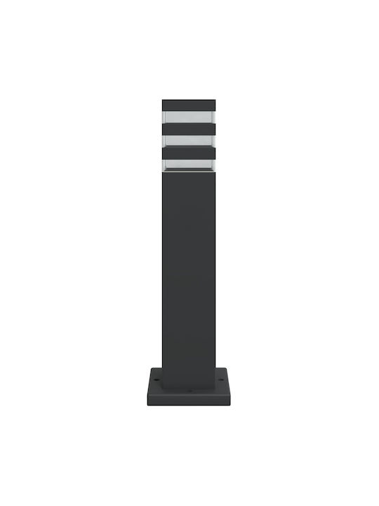 vidaXL Outdoor Floor Lamp Small Post 11W IP44 for E27 Socket Black