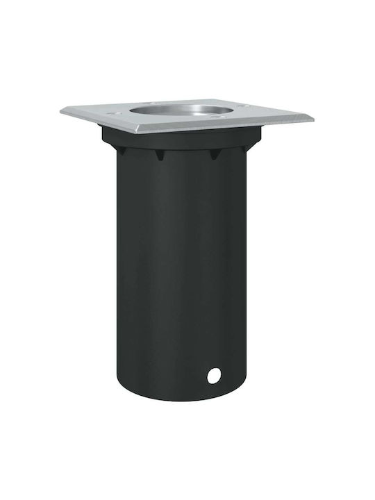 vidaXL Стоящ Спот 20W IP67 За Цокъл GU10 Черен