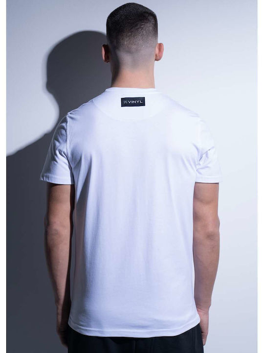 Vinyl Art Clothing Doggie T-shirt Λευκό Βαμβακερό