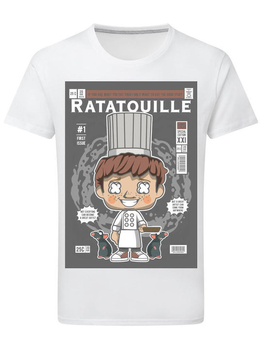 Ratatouille Linguini T-shirt Weiß