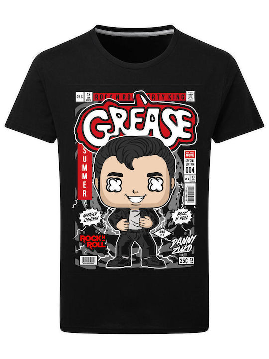 Danny Zuko Grease T-shirt Black