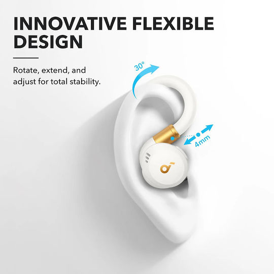Soundcore by Anker Sport X20 In-ear Bluetooth Handsfree Earphones with Sweat Resistance and Charging Case White