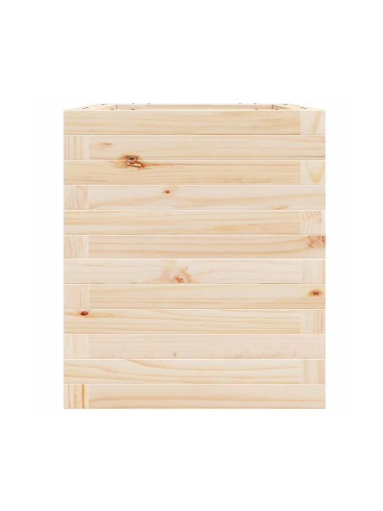vidaXL Garden Planter Box Wooden Brown 40x40x46cm.