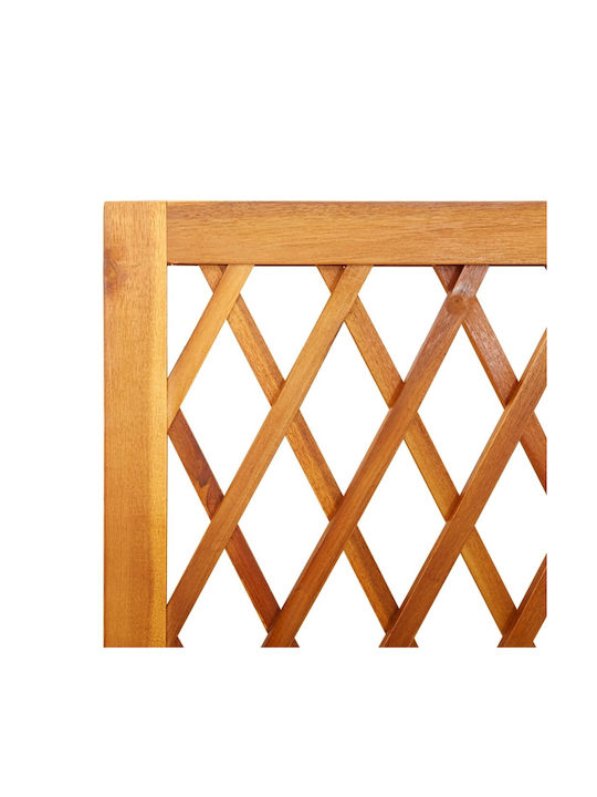 vidaXL Raft Ghiveci Lemn Maro 100x32x185cm.