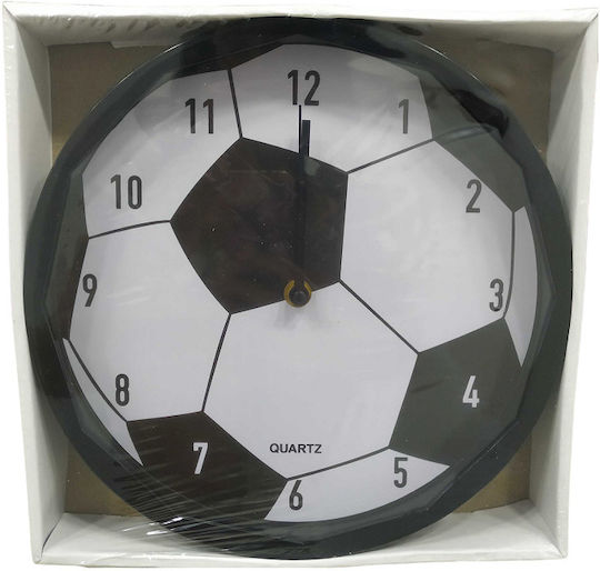 Ρολόι Τοίχου Πλαστικό Ø26cm