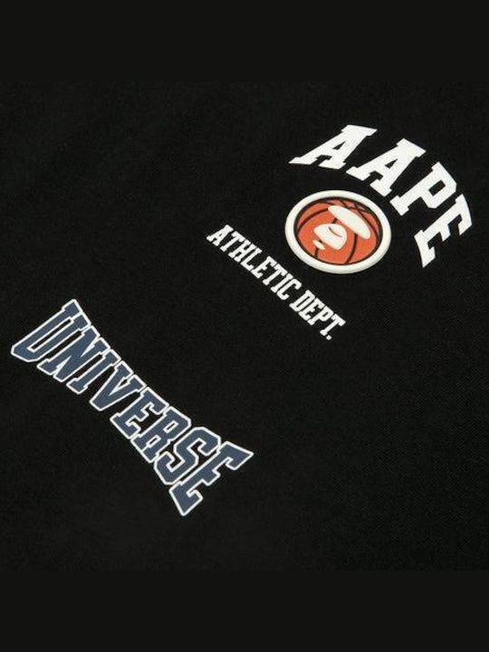 Aape By A Bathing Ape® Ανδρικό T-shirt Κοντομάνικο Μαύρο