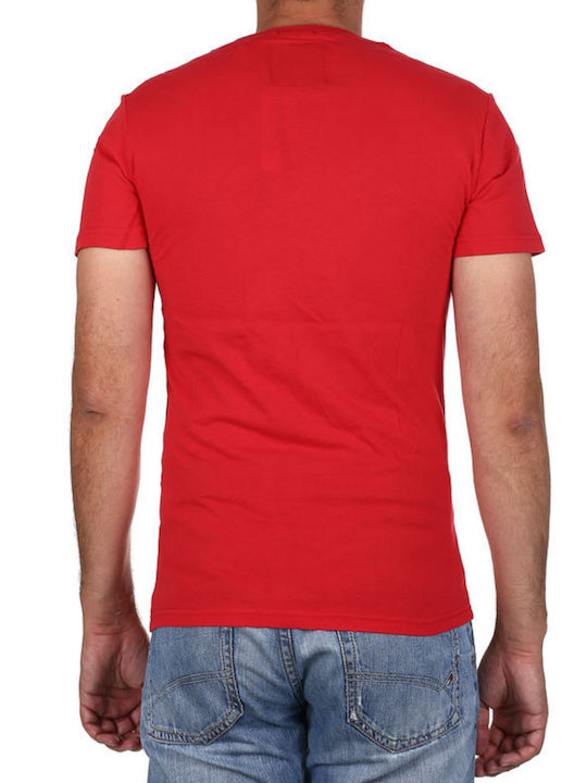 Superdry Triple Swoosh Lite Herren T-Shirt Kurzarm Rot M10022TQ-SX1