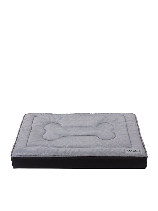 Welsti Orthopedic Mattress Dog Rectangle Orthopedic Gray 70x50cm