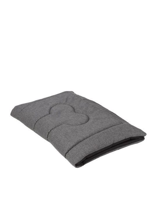 Welsti Cushion Kopfkissen für Hunde Rechteck Gray 100x70cm.