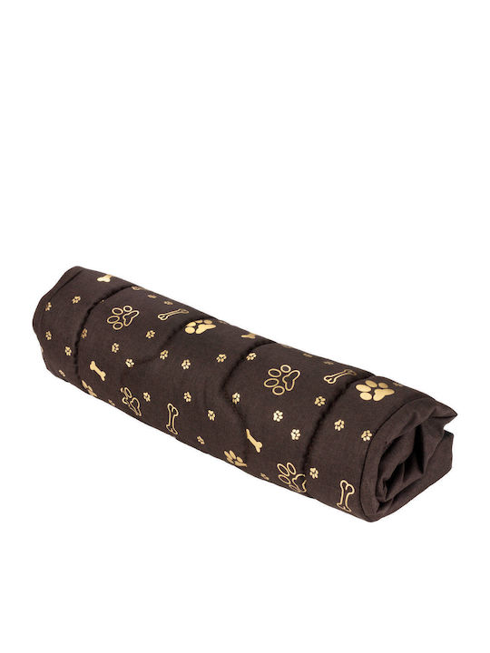 Welsti Mattress Матрак Легло за куче Кафяв 100x70см.