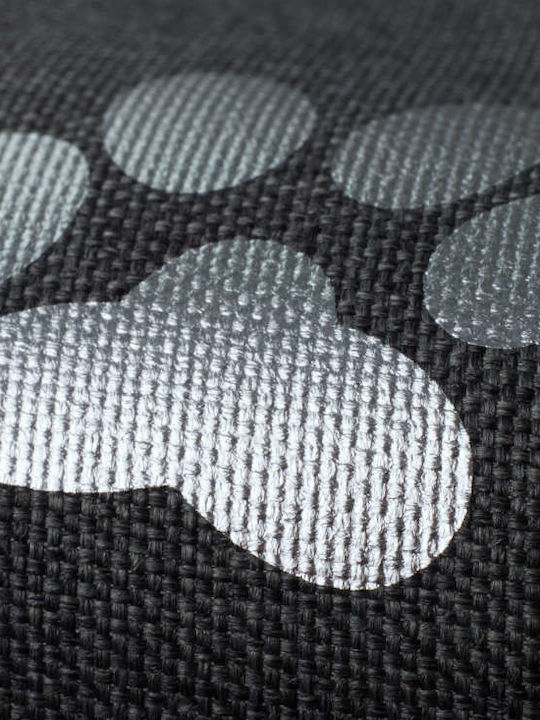 Welsti Oval Canapea Pat pentru câini Gri 80x67cm.