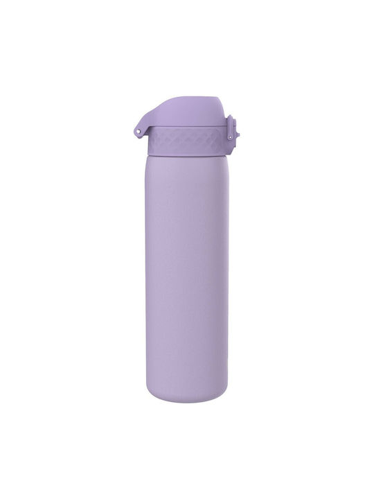 Ion8 Παγούρι Ανοξείδωτο 600ml Μωβ
