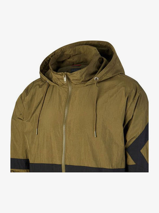 Windjacke Khaki