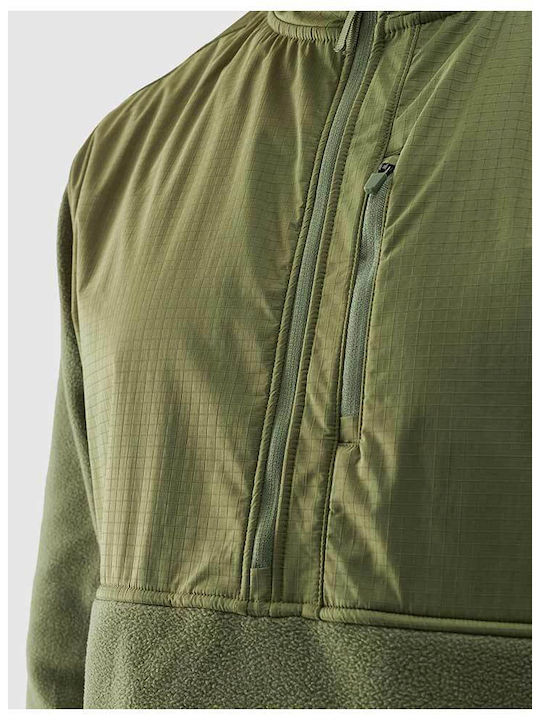 Bluza Sport Mânecă Lungă Kaki