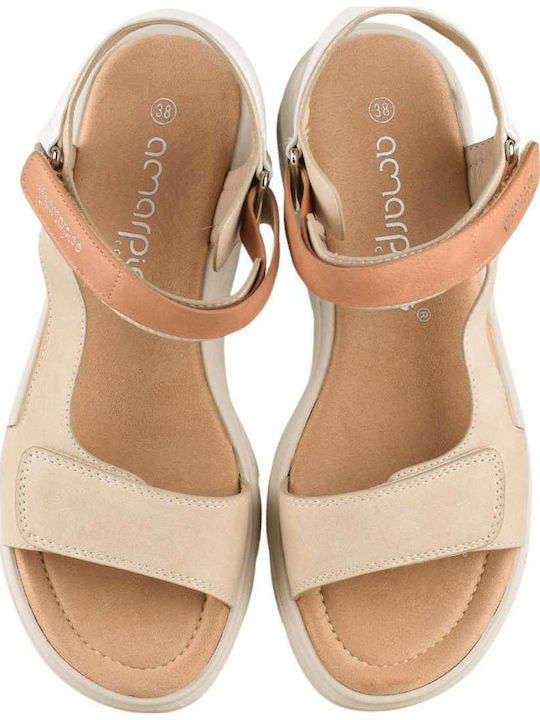 Anatomische Damenplattformen Beige