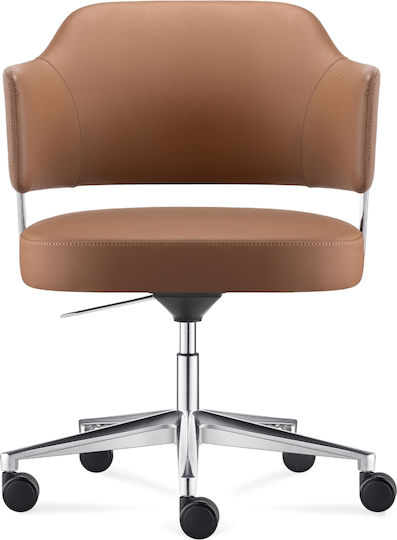 ErgoAction Lauren Office Chair With Tan Arms