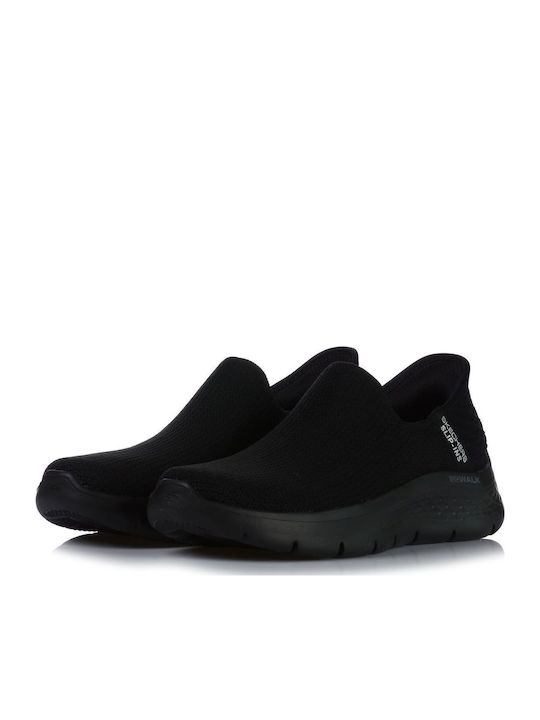 Go Walk FlexSunset Damen Slip-Ons Schwarz