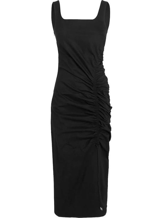 Summer Midi Dress Black