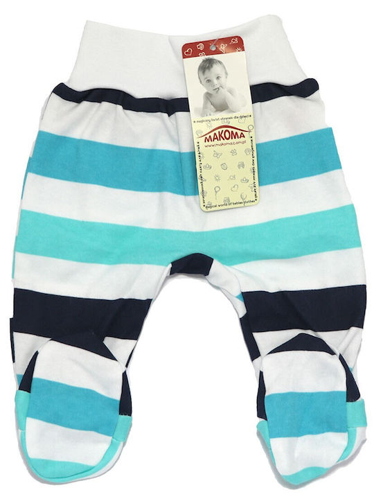 Makoma Kids Trousers Striped Blue Βρεφικό