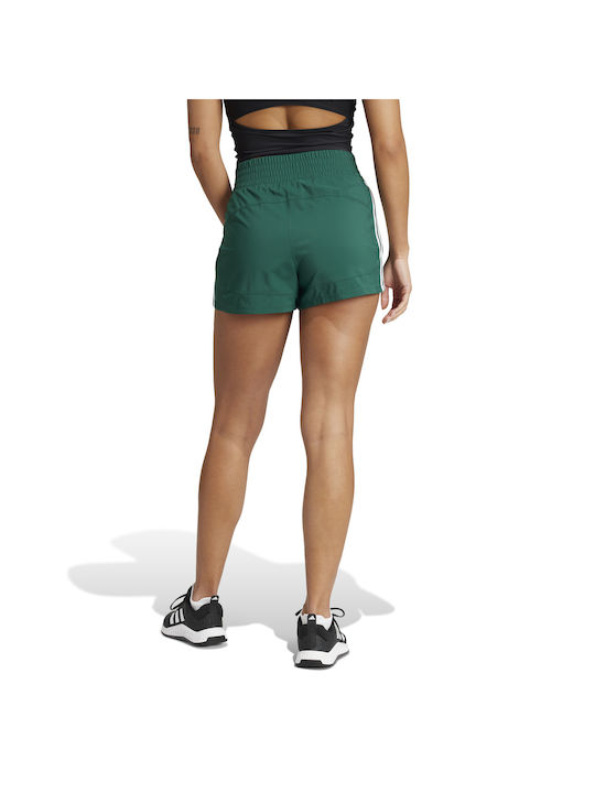 Adidas Pacer Γυναικείο Σορτς Πράσινο